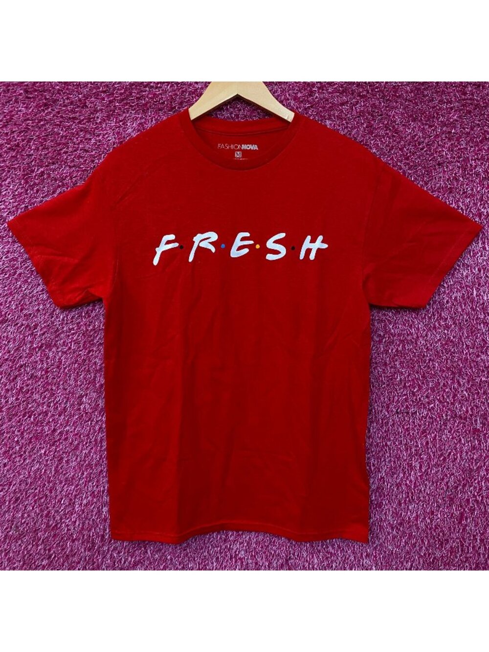 Fashion Nova "Keepin' It Fresh" Logo T-shirt Medium